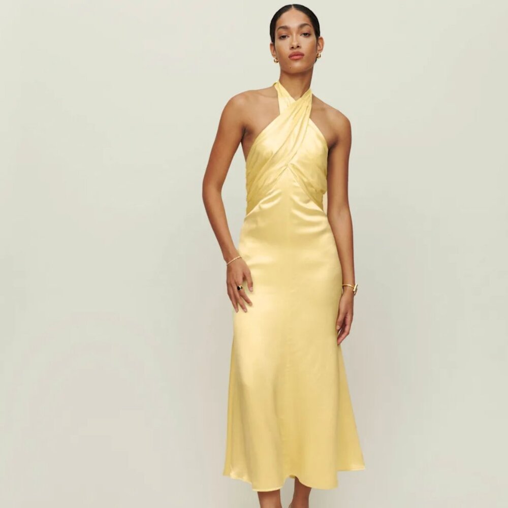 Reformation Maddison Silk Dress